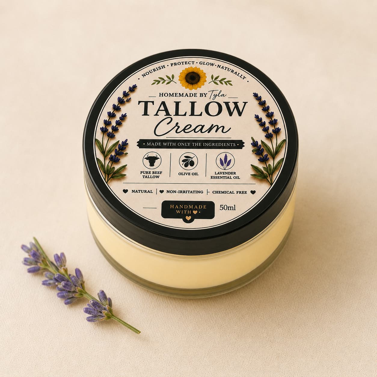Tallow Cream — 50ml jar